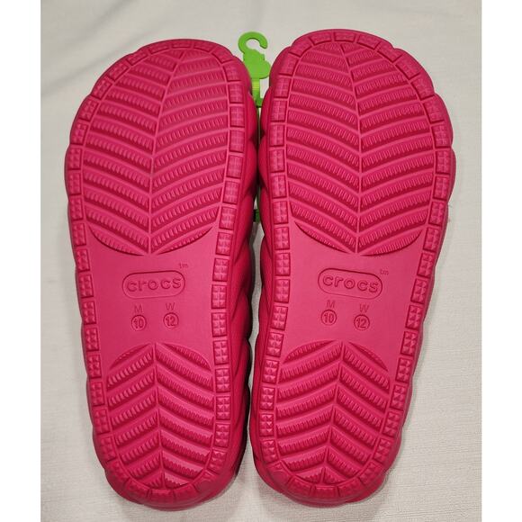Crocs classic cozzzy overpuff slide men\'s size 10 women size 12 NWT main image 4